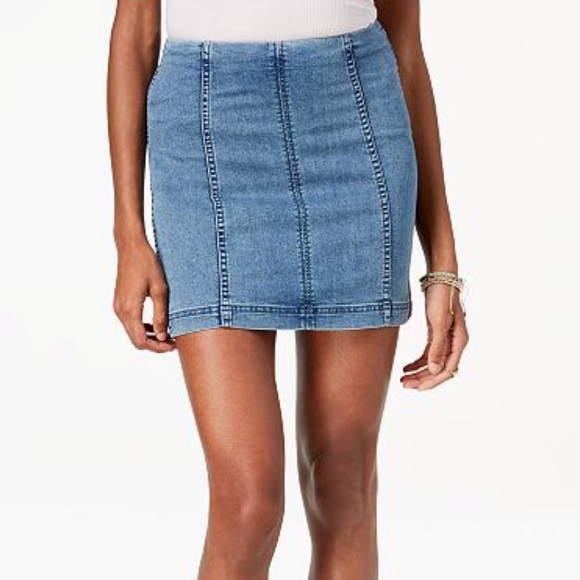 free people modern femme mini skirt